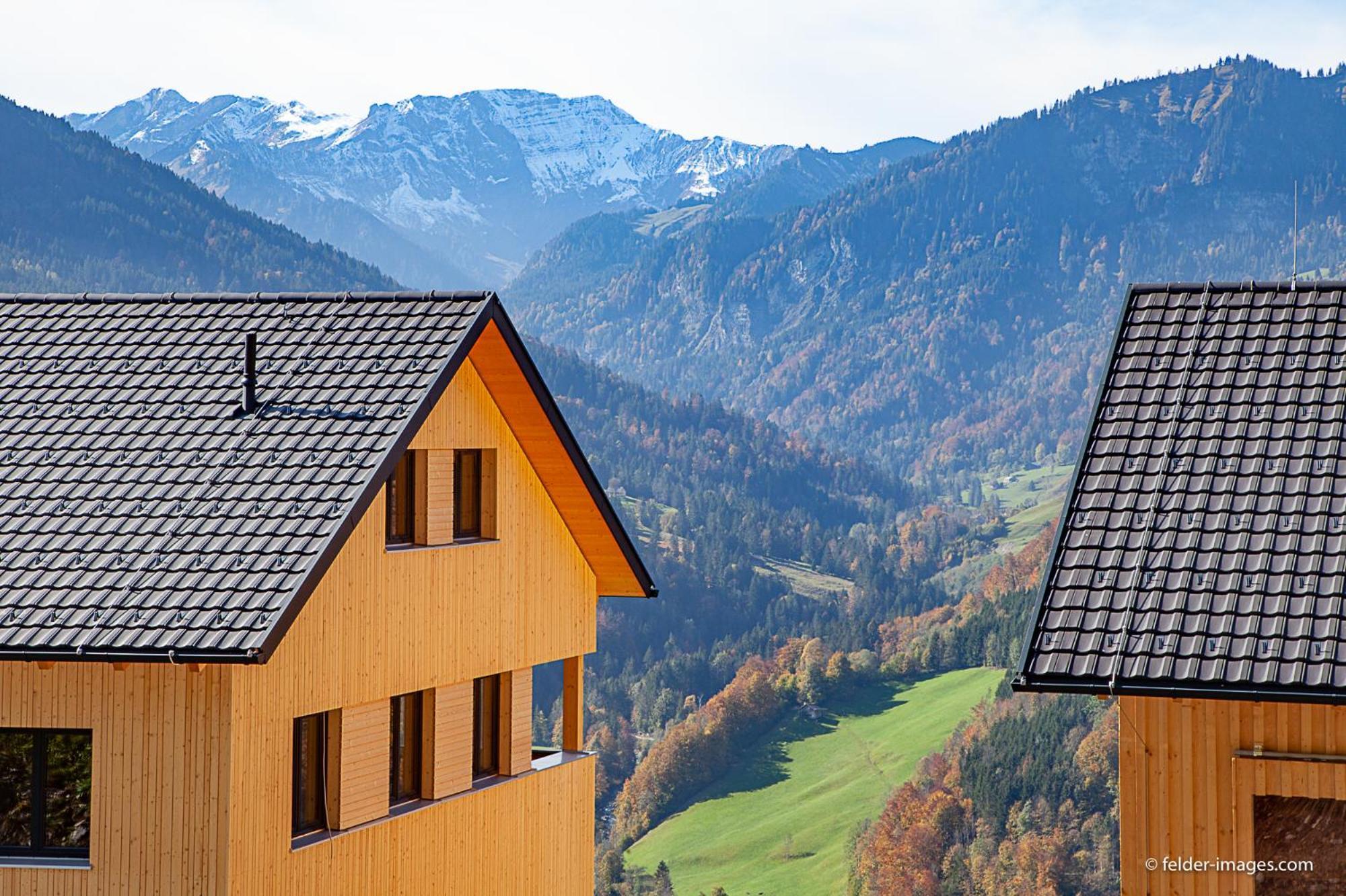 Ferienwohnung Panoramahof Bergglück Mellau Exterior foto