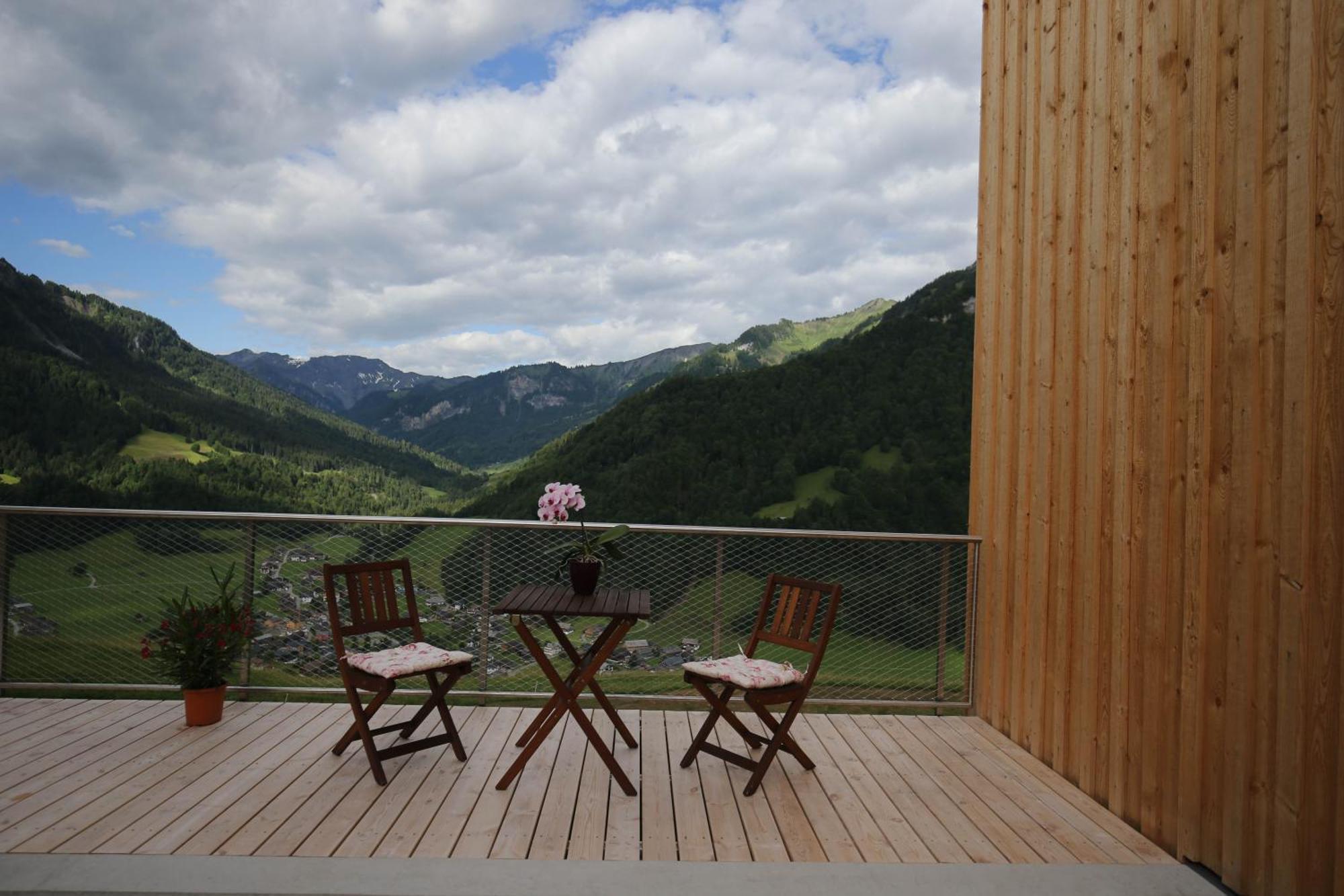 Ferienwohnung Panoramahof Bergglück Mellau Exterior foto